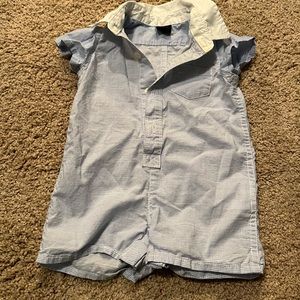 Gap Short onesie 3-6 months